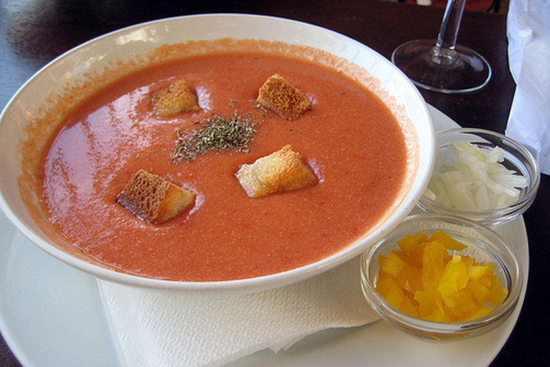 Рецепт испанского супа Гаспачо
