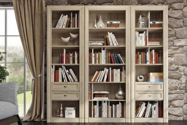 Создаем домашнюю библиотеку: выбираем книжный шкаф из массива
