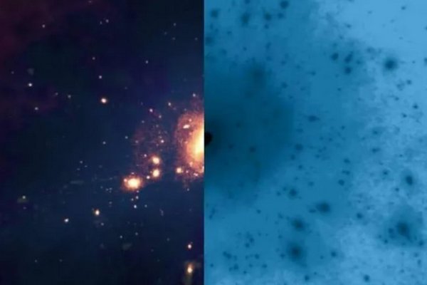 Астрономы впервые подтвердили влияние темной материи на галактики