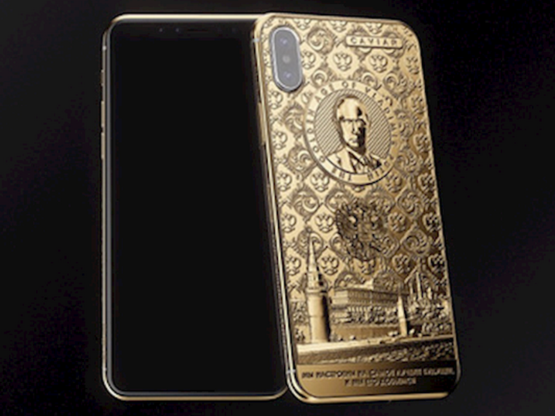 Любимые ювелиры Путина выпустили в его честь золотой iPhone X