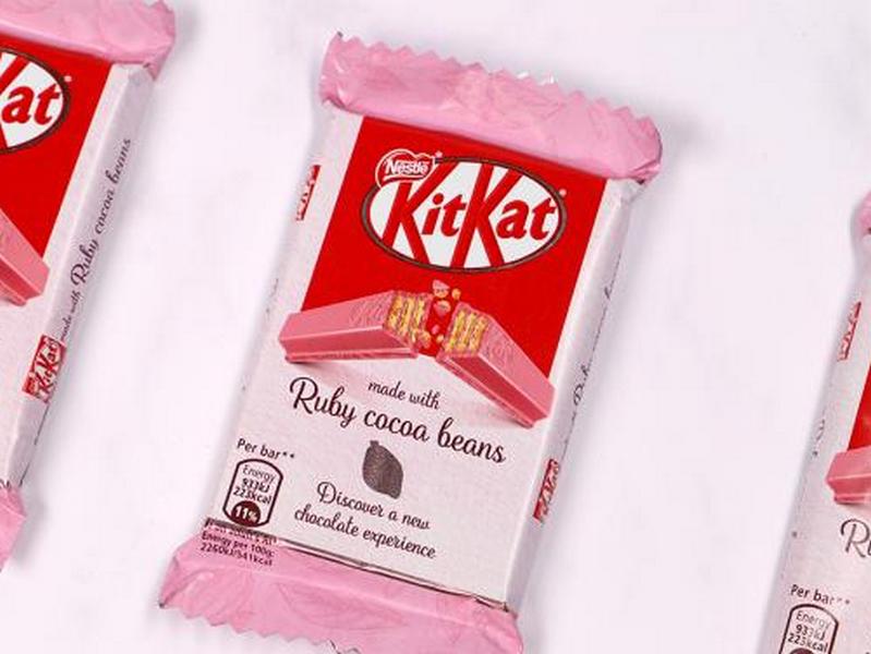 KitKat из рубинового шоколада вскоре появится в одной из стран Европы