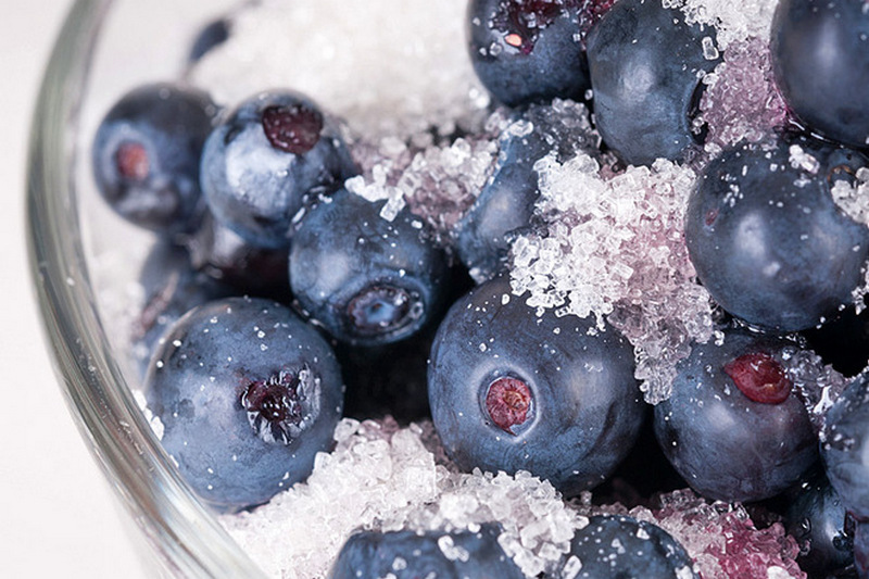 Черника протертая с сахаром: рецепт заготовки на зиму
