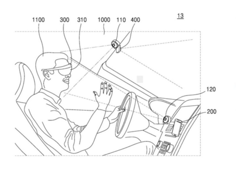 Samsung запатентовал очки дополненной реальности для автомобилистов (ФОТО)