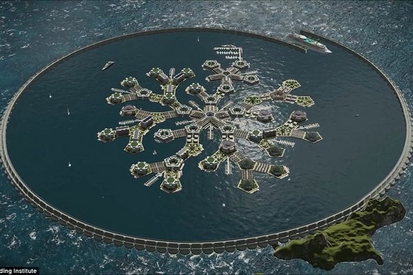 В 2022 году появится город в открытом океане