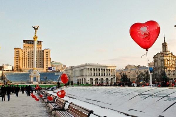 Где отметить день влюбленных в Украине?