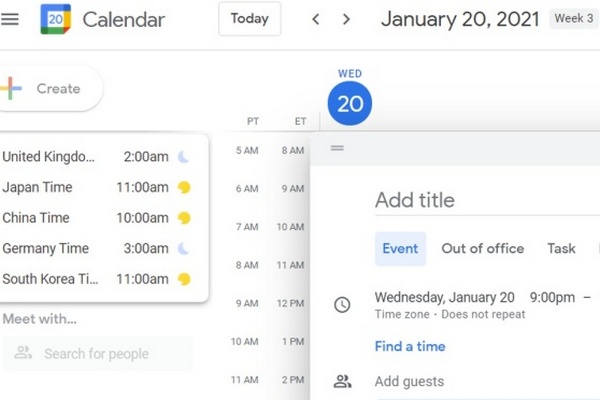 Google Календарь теперь может работать офлайн