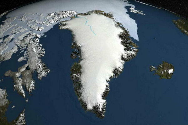 Подо льдом Гренландии обнаружены остатки древнего леса