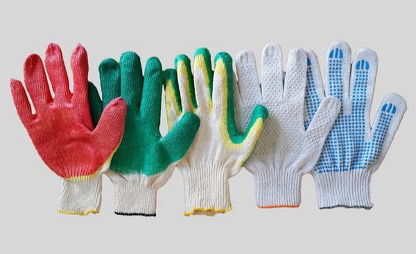 Перчатки рабочие: разновидности и характеристики