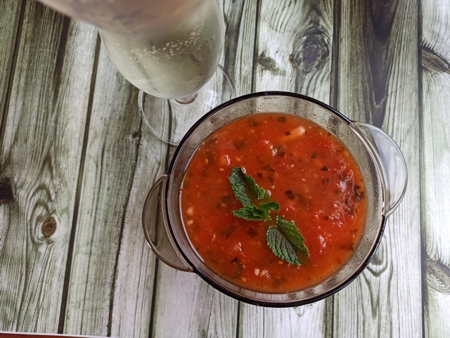 Литовский томатный суп