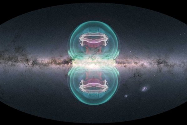 Ученые выяснили, что надувает пузыри в центре Млечного Пути