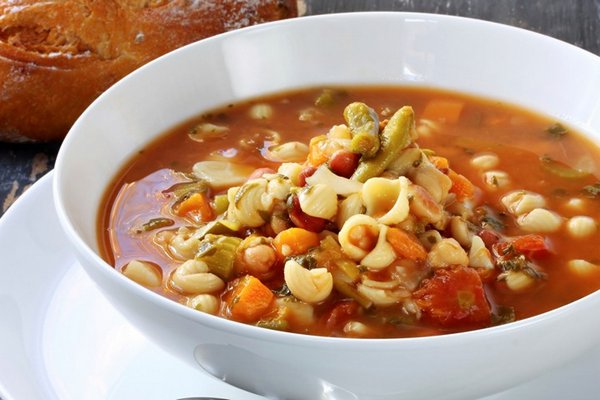Итальянский овощной суп