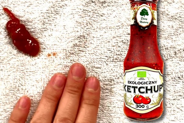 Как вывести пятно от кетчупа из белой одежды: эффективные способы