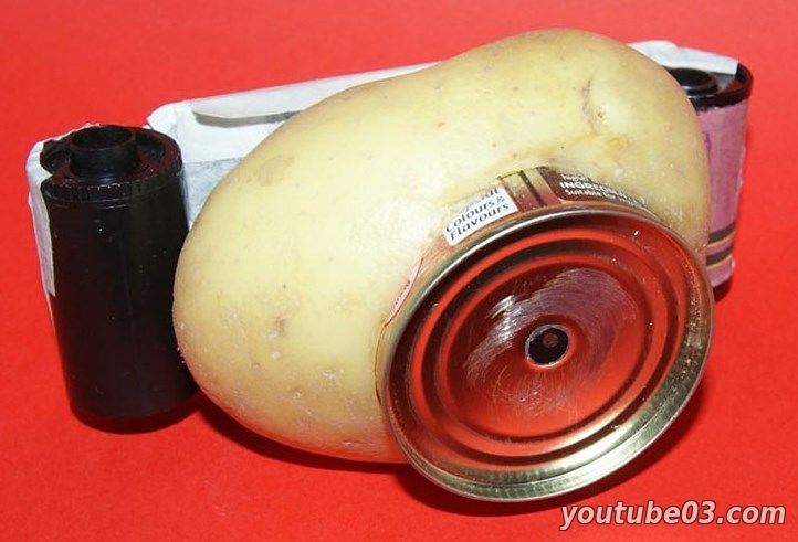 ​Австралиец создал фотокамеру из картошки и консервной банки