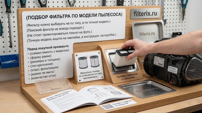 Как выбрать фильтр для бытового пылесоса