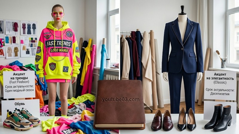 Сравнение подходов: классическая элегантность против мимолетных трендо