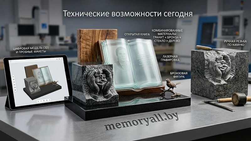 Технические возможности изготовления памятников