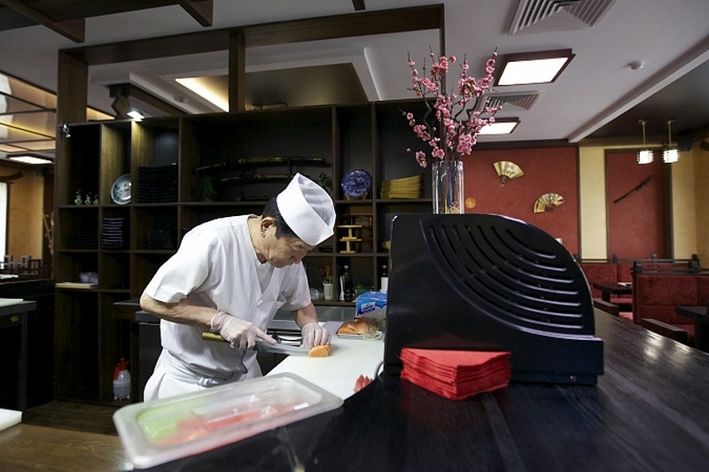 Суши бар кухня