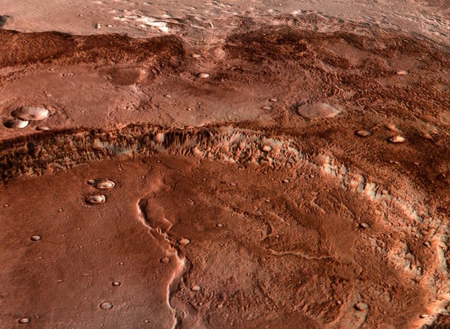 Ученые показали на видео самую большую марсианскую долину