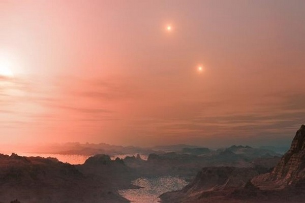 Астрономы обнаружили экзопланету с тремя 