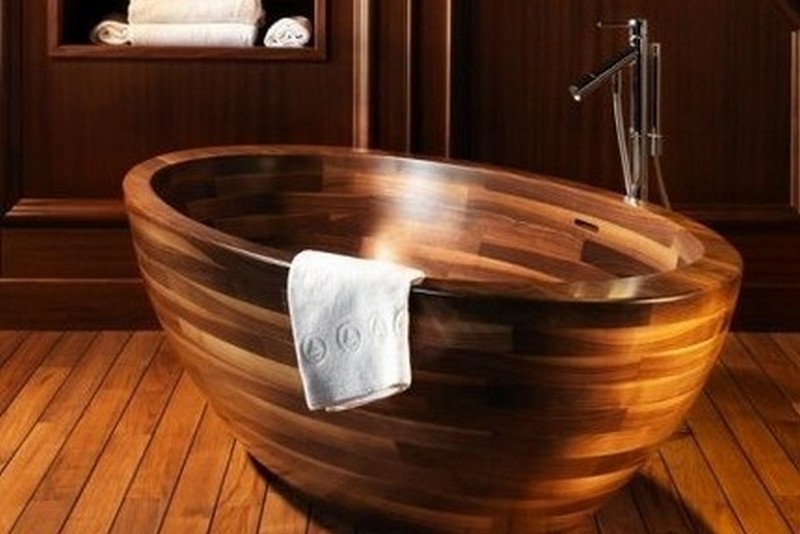 Технология их изготовления деревянных ванн