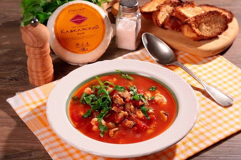 Таматар ка суп (томатный суп)