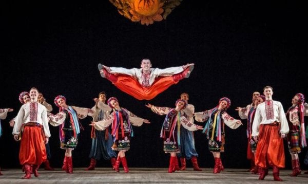 Концерт ансамбля танца Украины имени Вирского во Дворце Украина